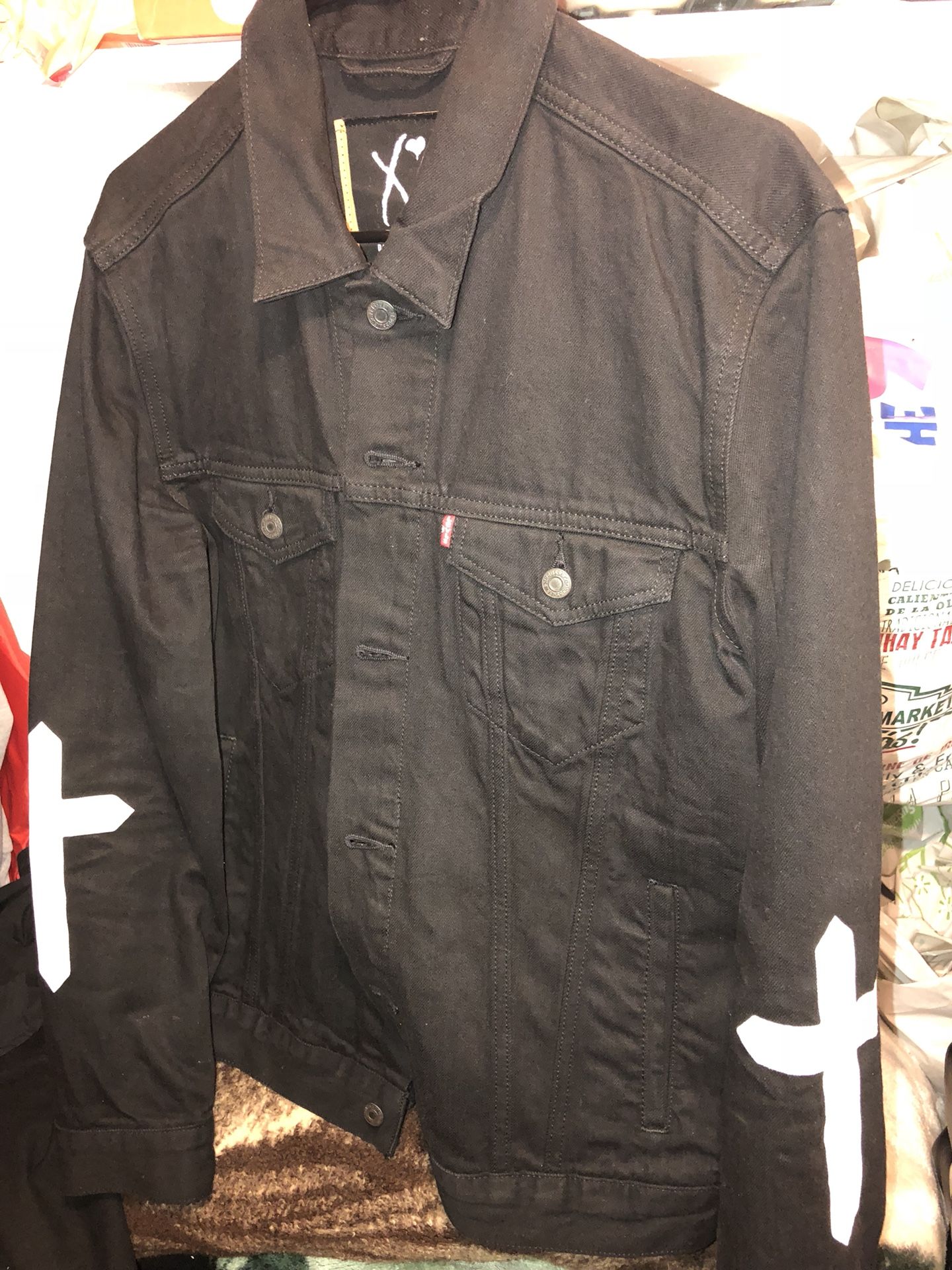 The Weeknd Pop Up Shop Party Monster Denim Jacket