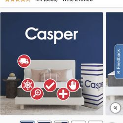 King Size Casper Cooling Select Hybrid 12”