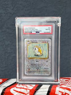 2002 Pokemon Radicate Legendary Collection Rev Holo PSA 8