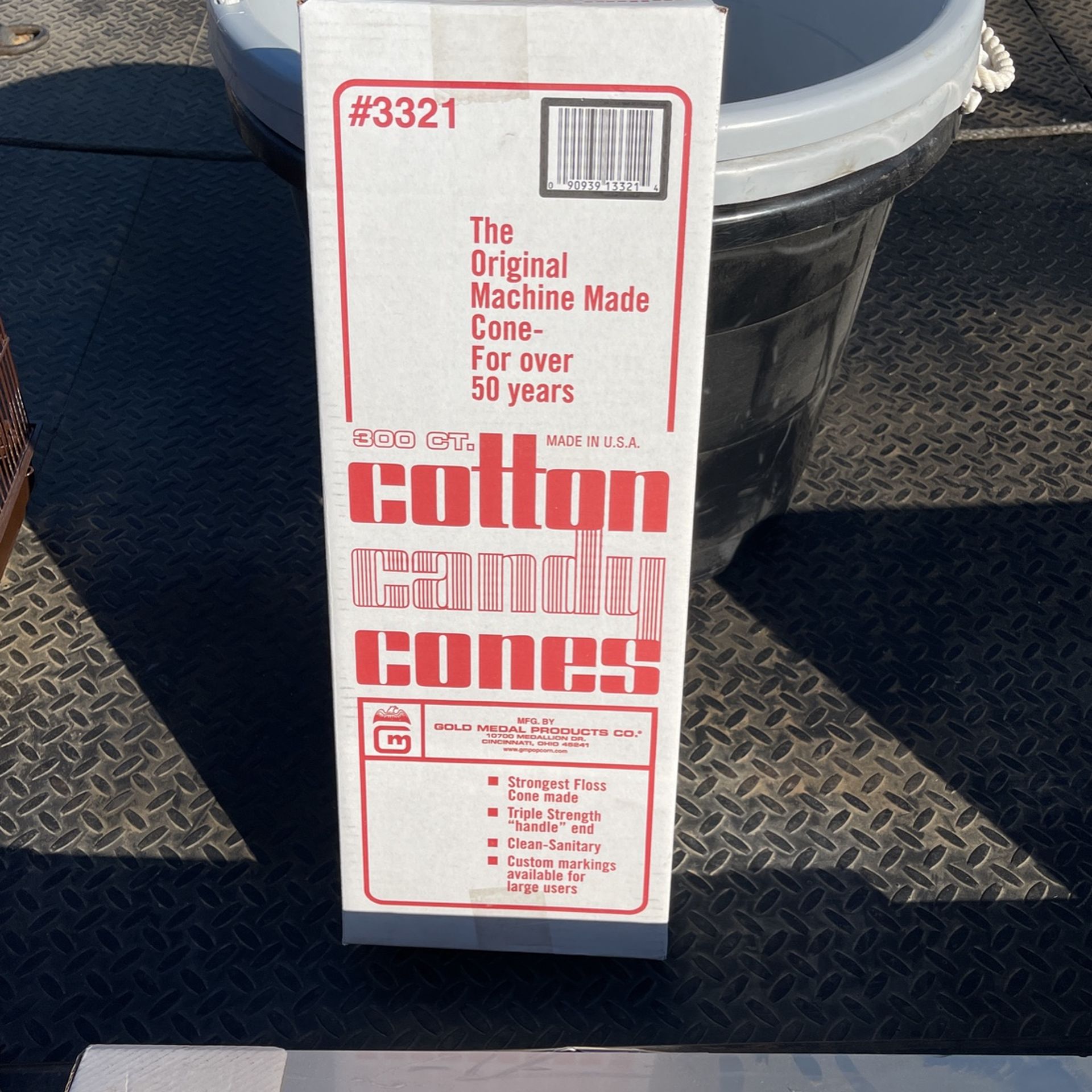 Cotton Candy Cones