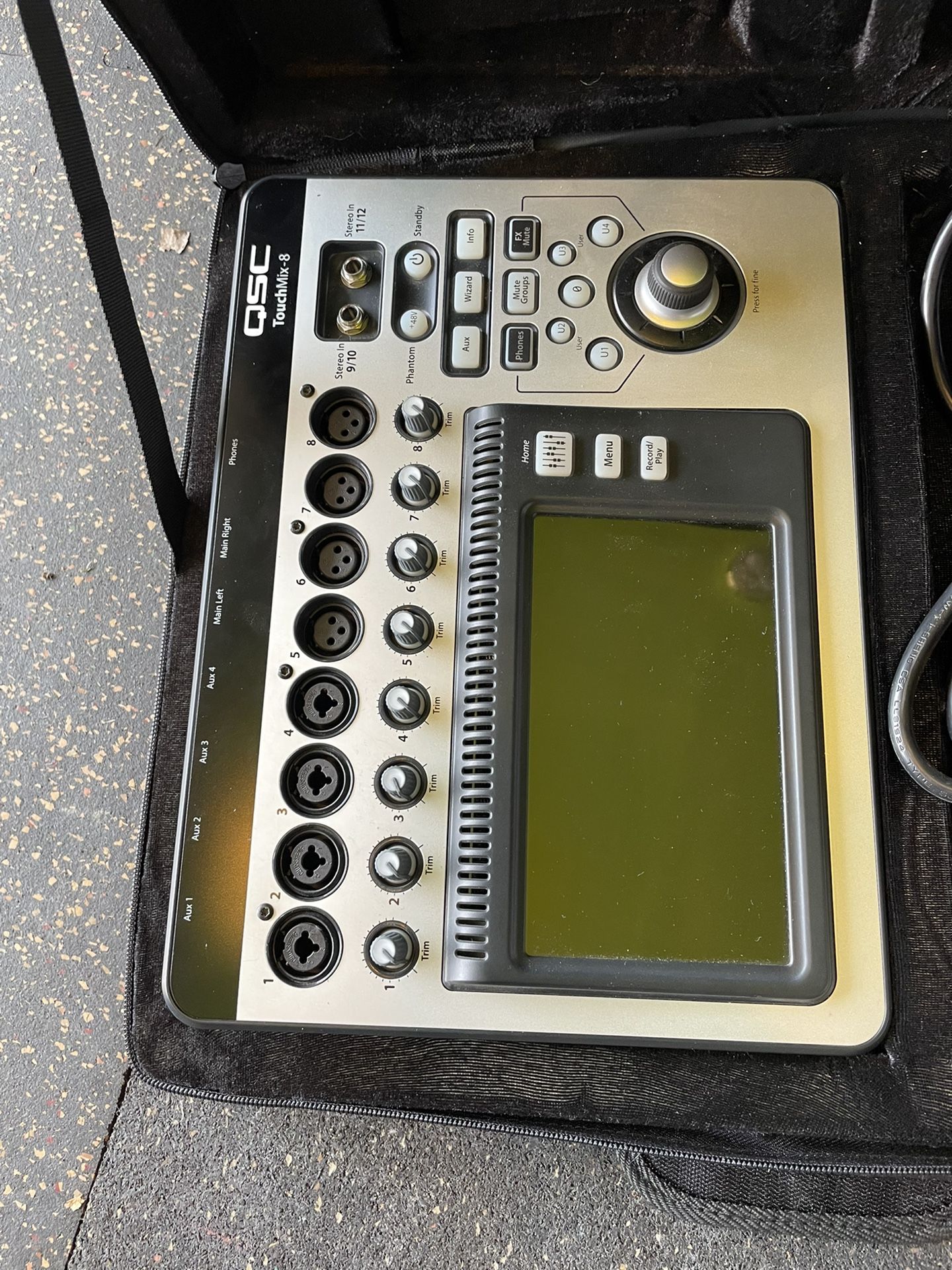 Qsc Digital Mixer TouchMix 8