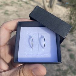 Sterling Silver Women’s Hoop Earrings