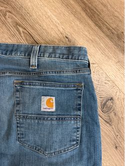 Carhartt blue denim jeans Size 42X30 #workwear #denim #vintage #carhartt