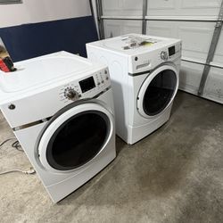 7.5 Cu Ft. GE Electric Dryer + Washer 