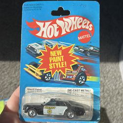 Hot wheels Sheriff patroller