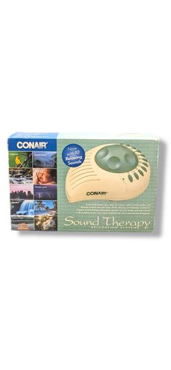 1999 Conair Sound Therapy Relaxation System Background Noise Sleep Aid SU2R