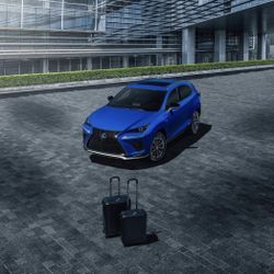 Lexus limited black line suitcase