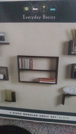 Wall art and plant stand