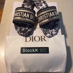 Women’s Dior Sandals  size 38 (7.5USA)