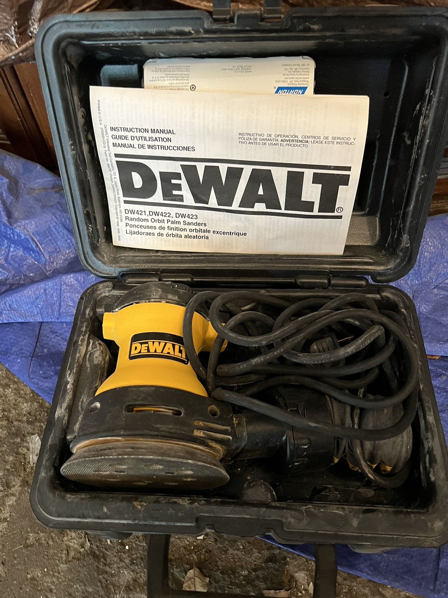 DeWalt Random Orbit Palm Sander