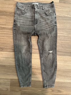 Gray Zara Jeans
