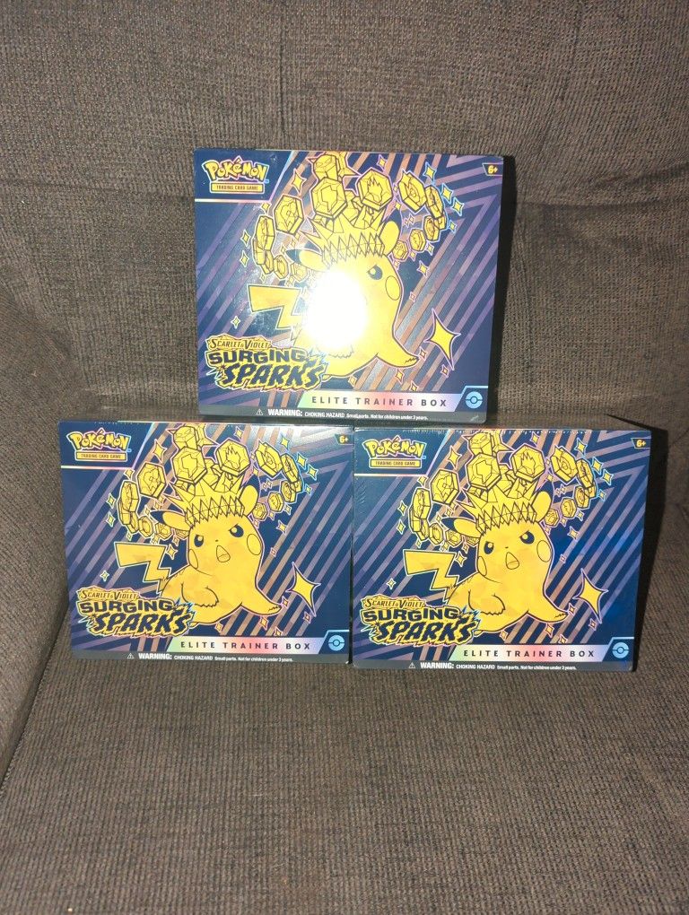 POKEMON Sealed Surging Sparks ETB