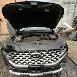 2021 2022 2023 Santa Fe 2.5L parts Front End Parts Bumper Hood Fender Headlights
