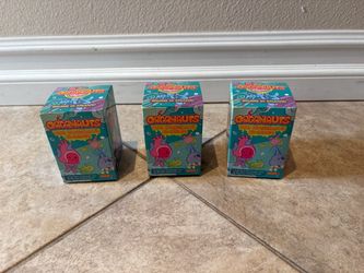 3 Organauts Series 1 Blind Box Mini Figure.