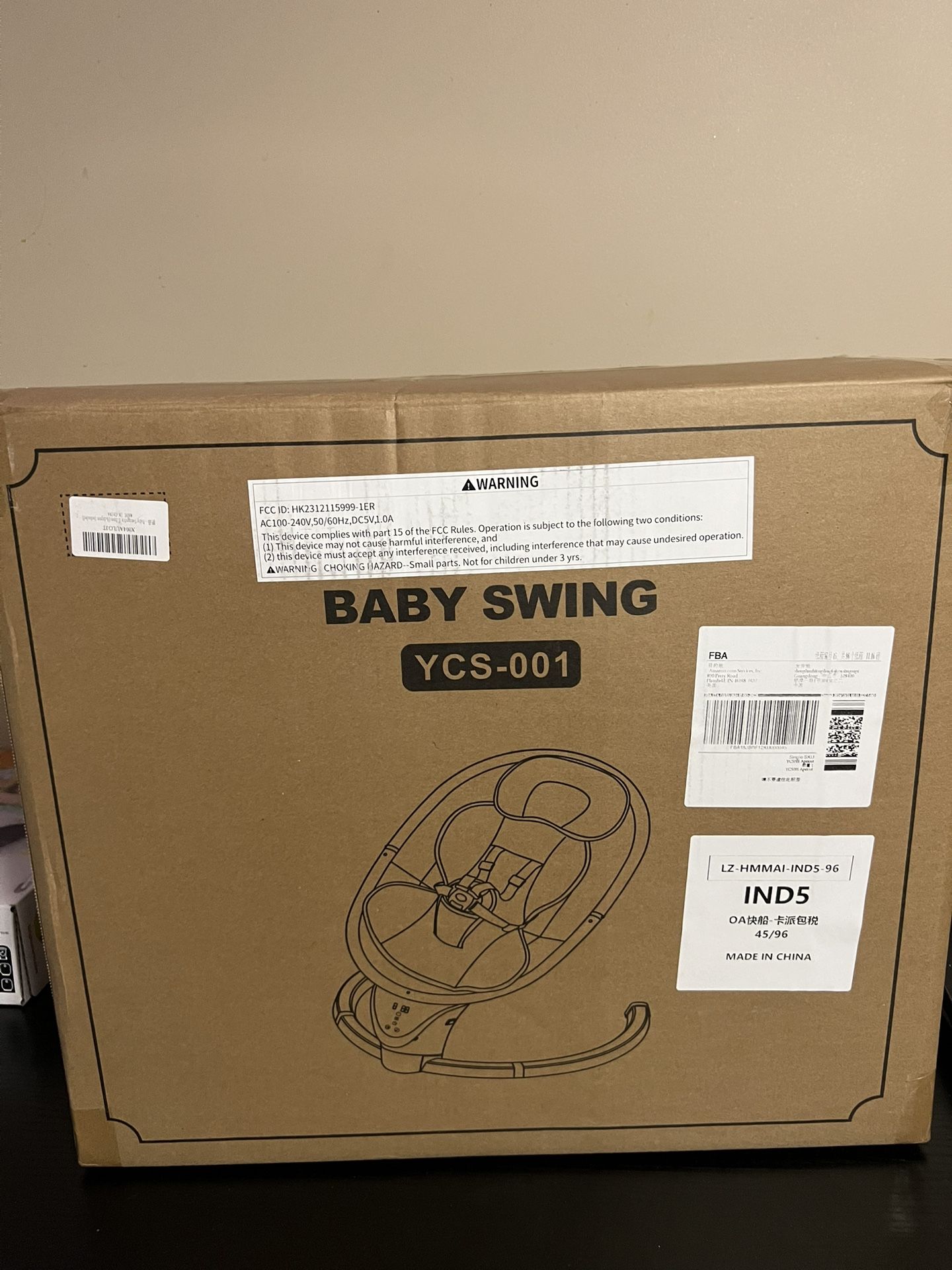 Baby automatic Swing Seat