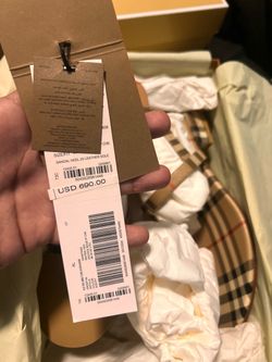 Burberry sandals