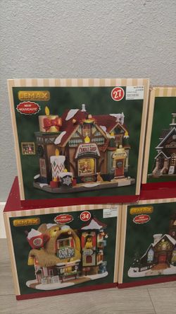 Lemax Candle Shop