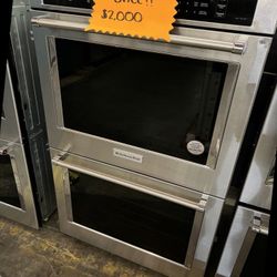 Kitchen Aid Stainless Steel Double Oven
