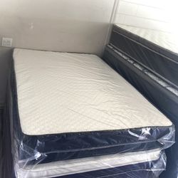 Full Size Mattress 10” Inches Thick New From Factory Also Available in: Twin, Queen, King Same Day Delivery