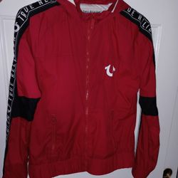 TRUE RELIGION Hoodie Windbreaker