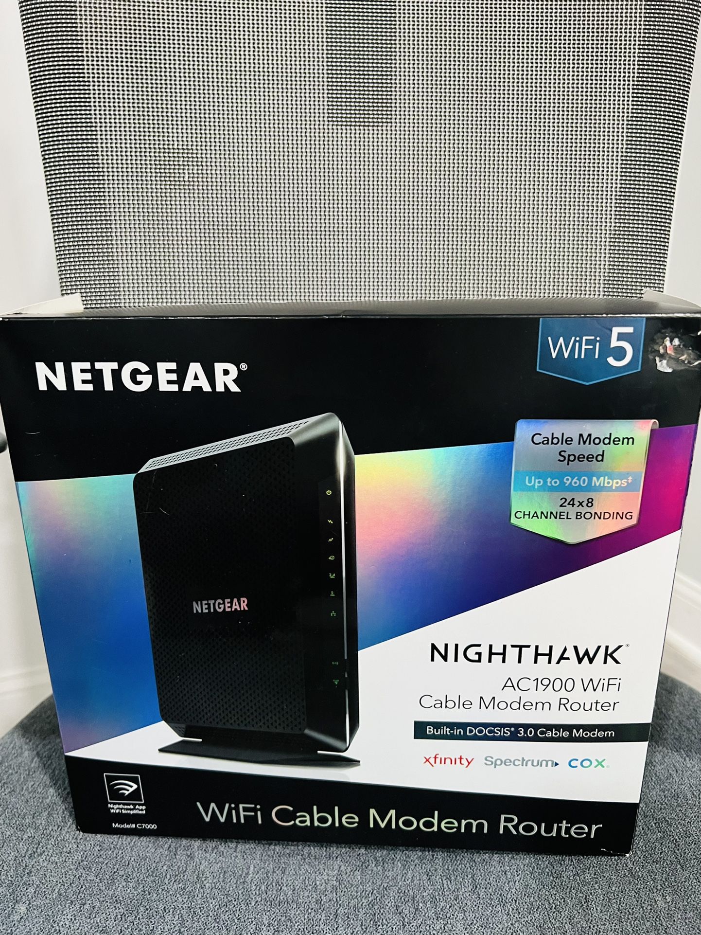 Netgear nighthawk wifi cable modem router