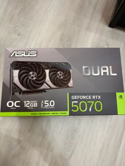 NVIDIA ASUS DUAL RTX 5070 12GB
