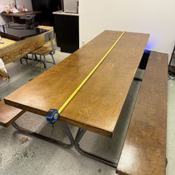 8ft Picnic Table (heavy)