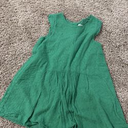 Toddler girl green dress