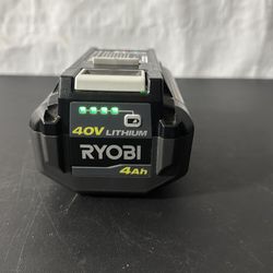 RYOBI 40V Lithium-Ion 4.0 Ah Battery
