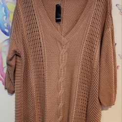 NWT TORRID Dress sweater 