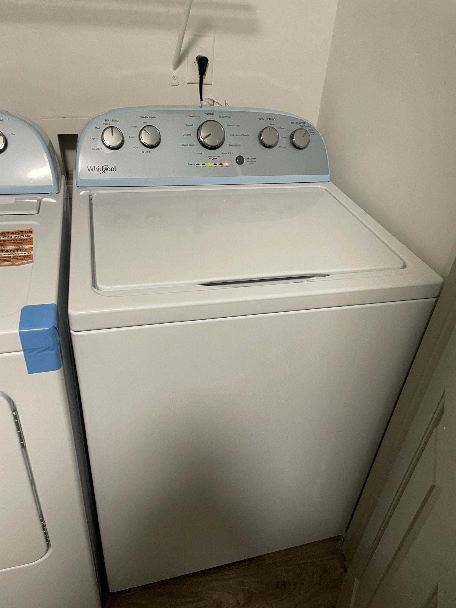Washer And Dryer Set