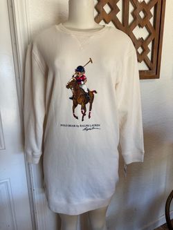 Little girls Ralph Lauren sweater dress size large 12-14