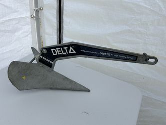 Lewmar Delta Plow Anchor with Chain and 100’ Rode