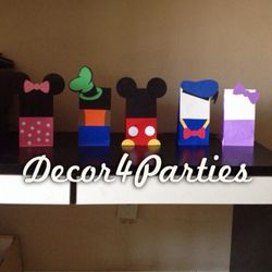Mickey Mouse Clubhouse favor goodie bags