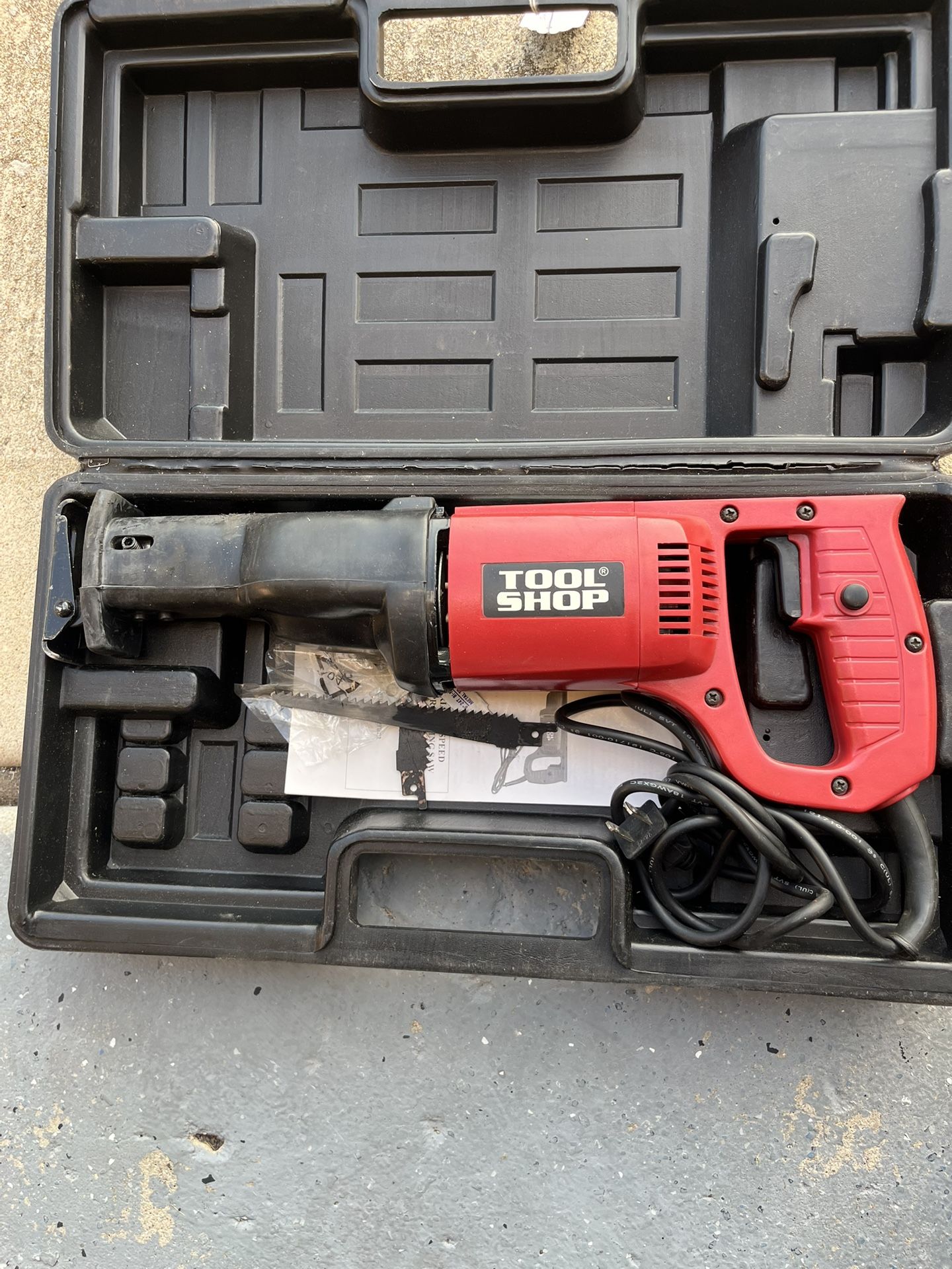 Variable Speed Reciprocating Saw