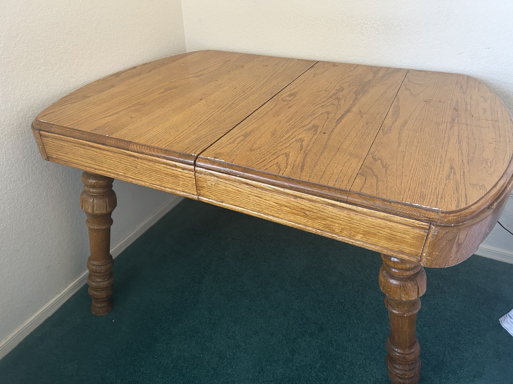 Solid Wood Dining Room Table