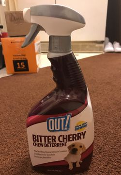 OUT! Bitter Cherry Chew Deterrent