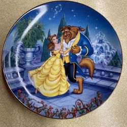 Disneys Beauty & The Beast Collector Plate