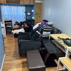 Half off everything Couch, loveseat table Etc
