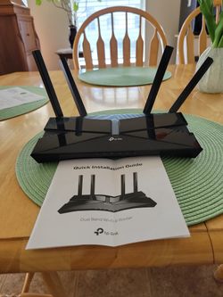 TP Link Dual Band Wi-Fi 6 Router