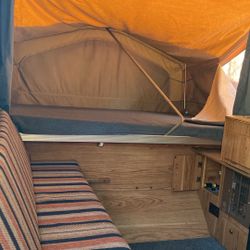 Rock wood Tent Trailer