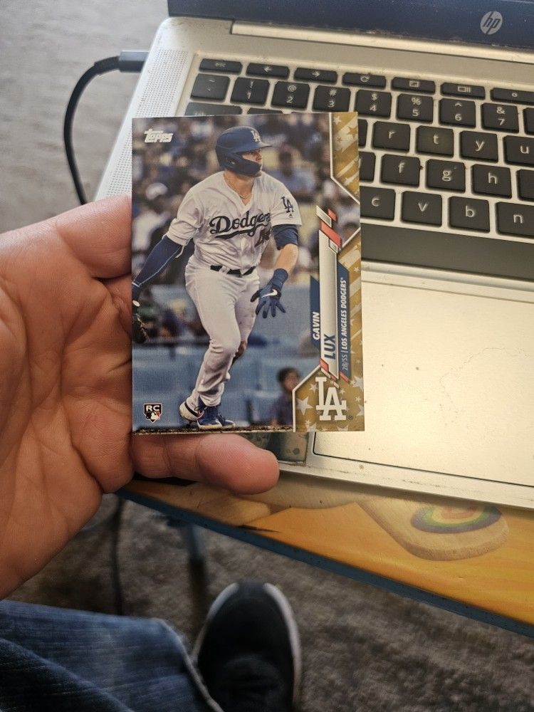 Gavin Lux Baseball Card
