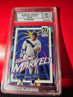 2026 Panini Donruss Marvels Aaron Judge #18 MGS 9 MT. Card