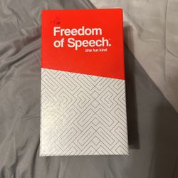 Freedom Of Speech Party card game