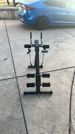 RELIFE Ab Crunch Machine with Resistance Bands