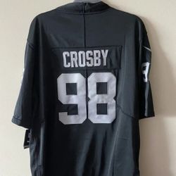 Raiders Crosby Maxx Black Jersys Men Women Youth Sizes 