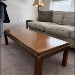 LANE solid wood coffee table