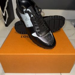 Black Reflective Monogram Louis Vuitton Runaway Sneaker Black US 10 EU 43