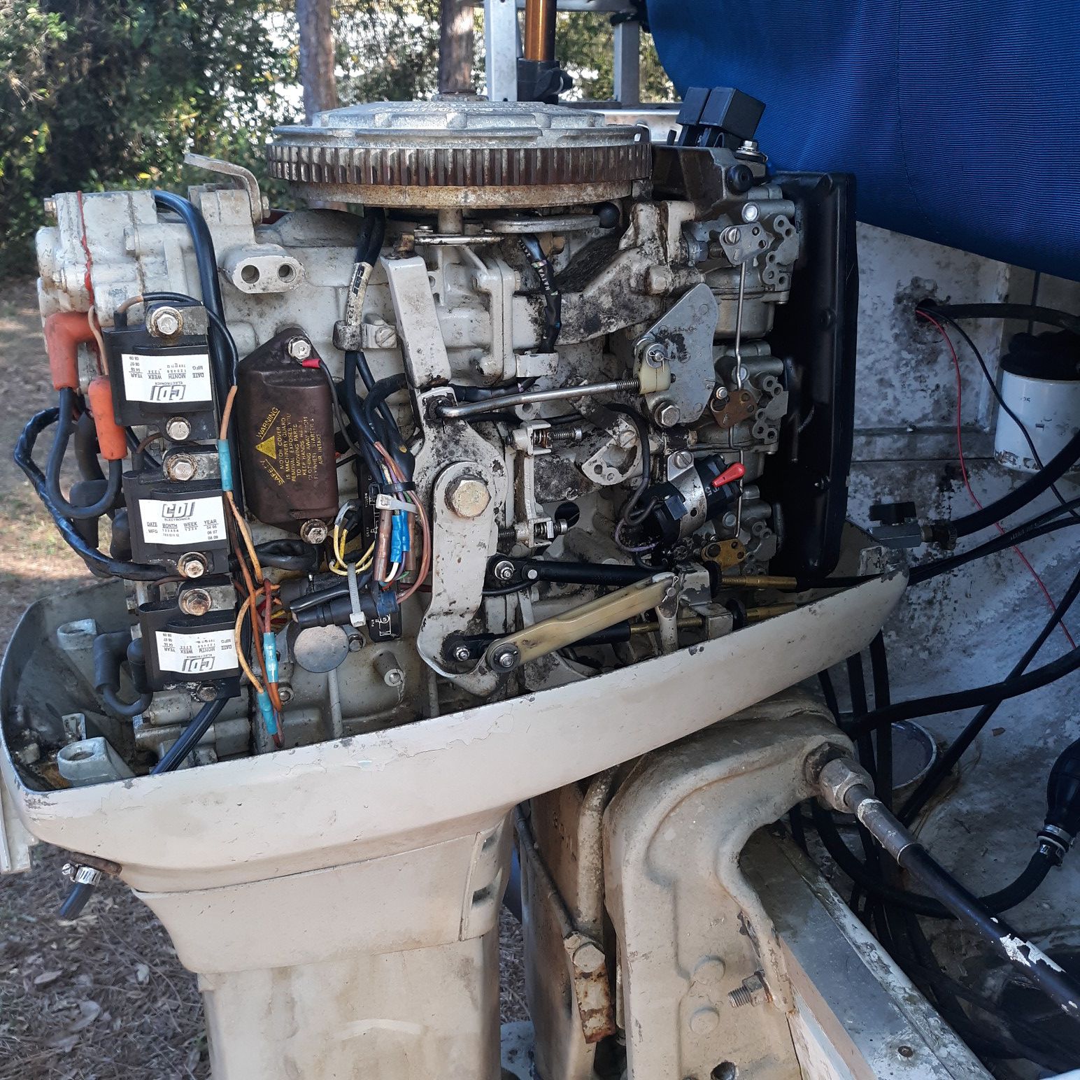 70 Horsepower Johnson Outboard Motor