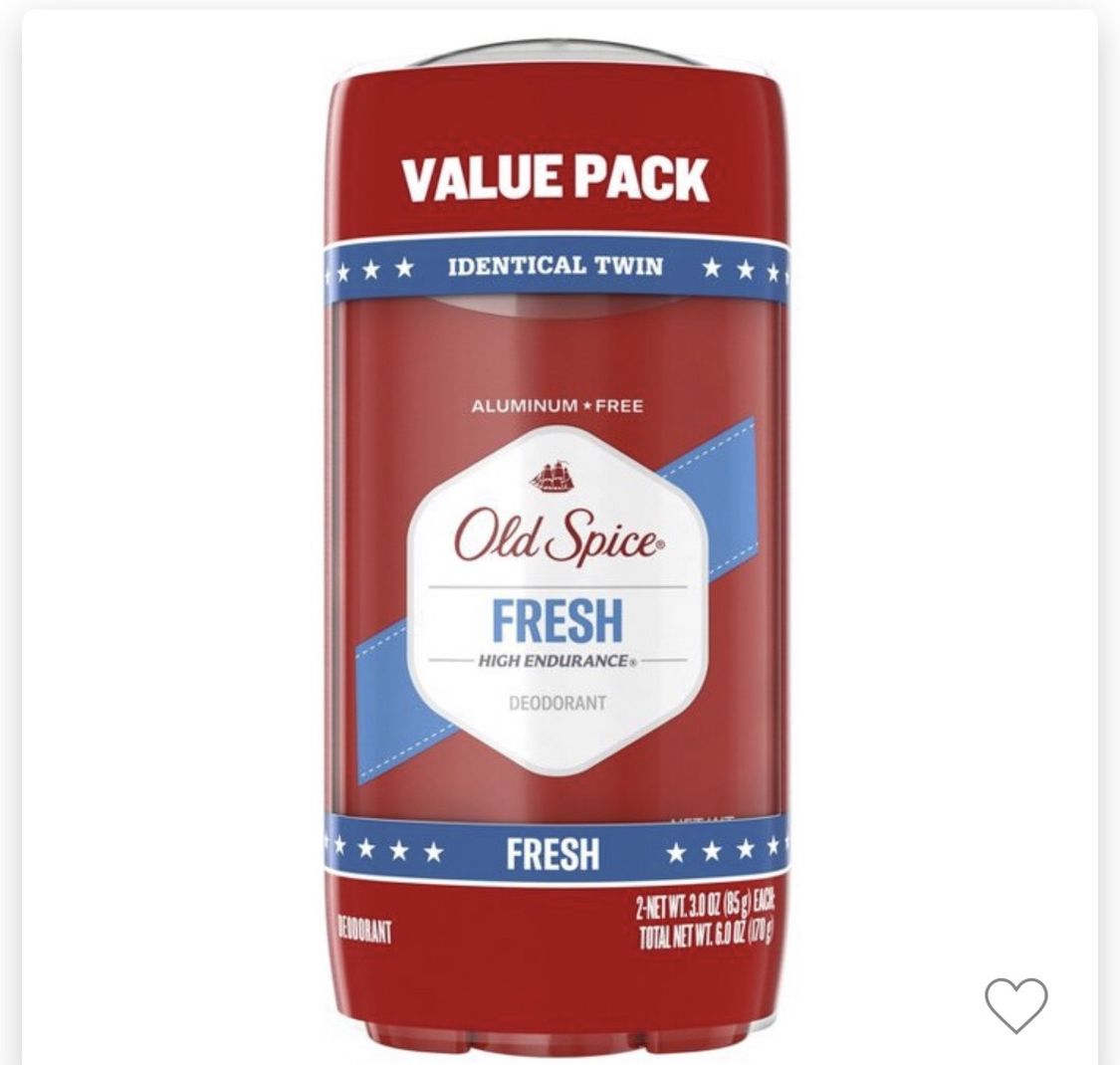 Old Spice Fresh High Endurance Deodorant Twin Pack